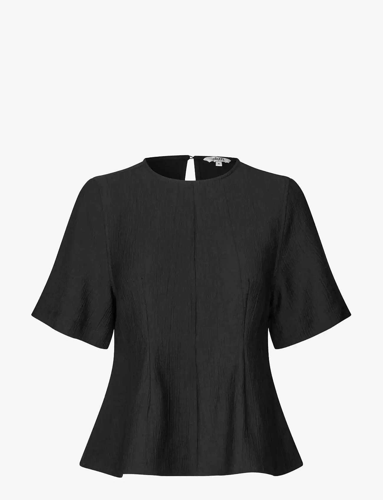 mbyM - Kaely-M - kortærmede bluser - black - 1