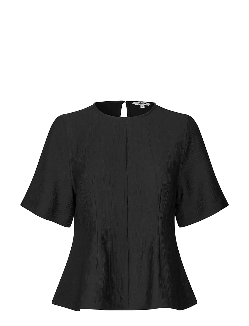 mbyM - Kaely-M - kurzämlige blusen - black - 1