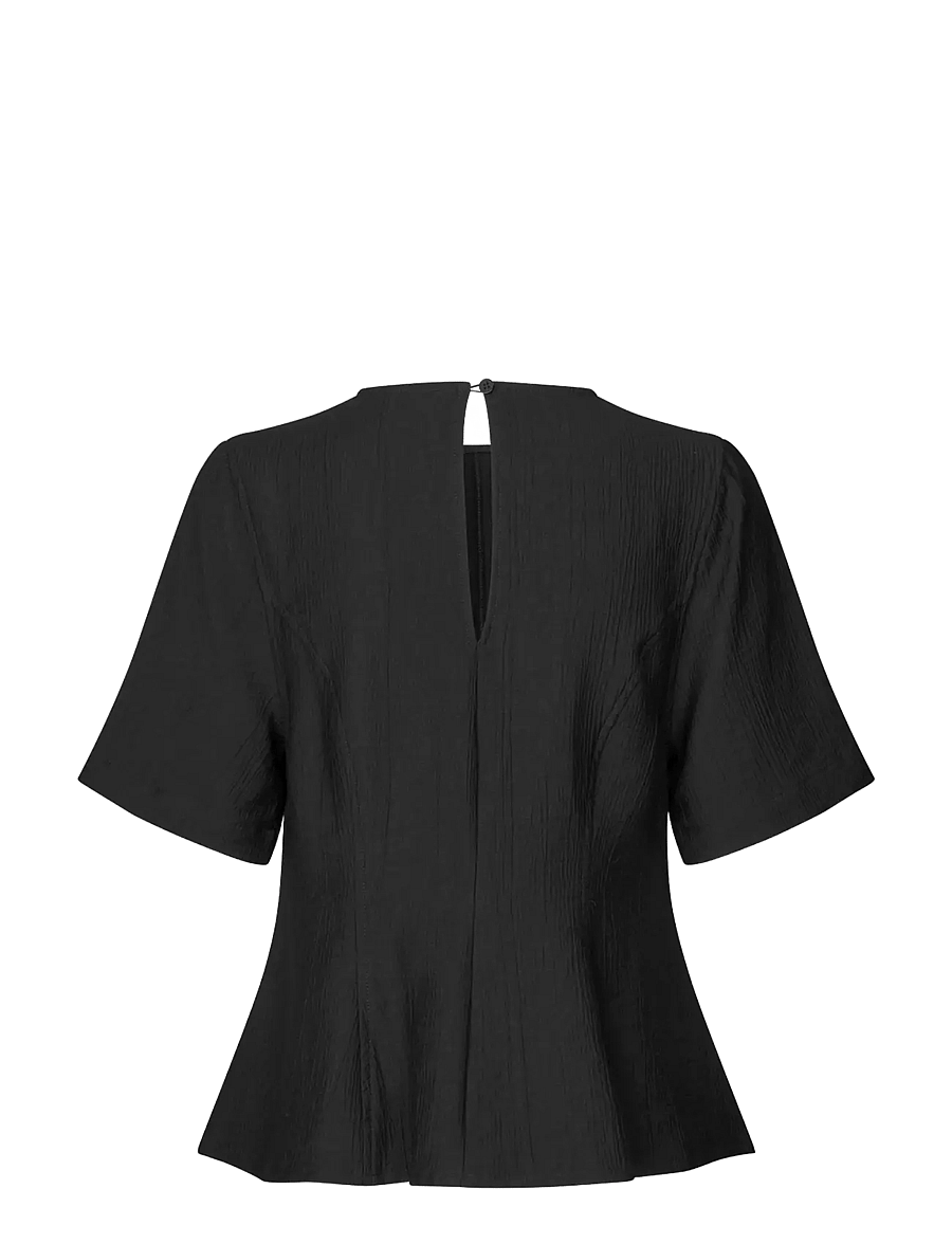 mbyM - Kaely-M - kurzärmelige blusen - black - 2