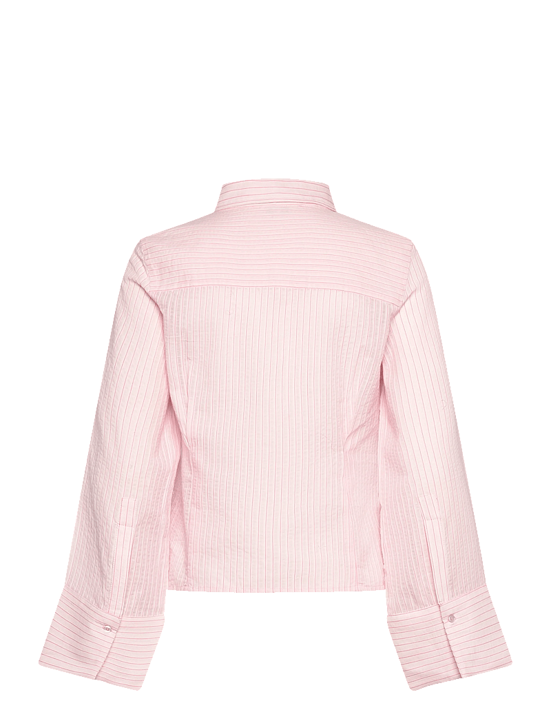 mbyM - Kalanna-M - langärmlige hemden - pale pink stripe - 1