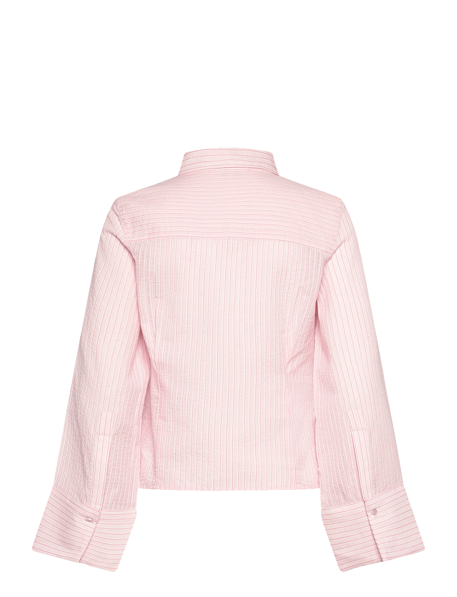mbyM - Kalanna-M - langärmlige hemden - pale pink stripe - 2