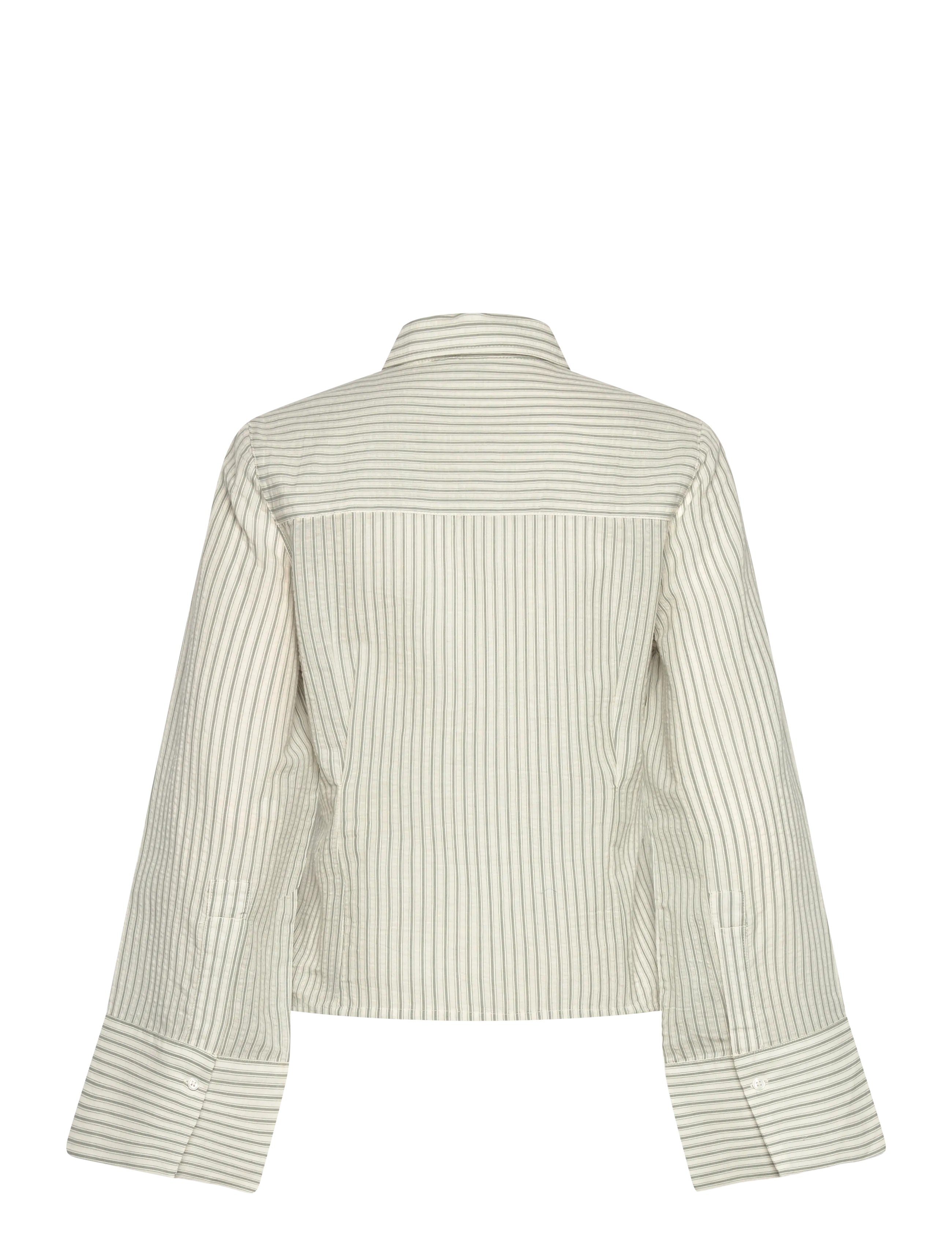 mbyM - Kalanna-M - langärmlige hemden - sugar sea spray stripe - 2