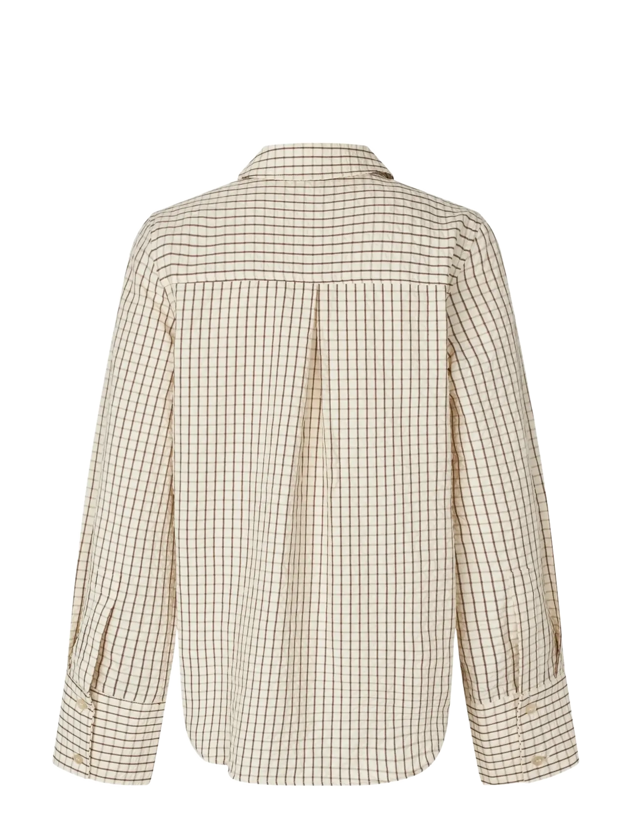 mbyM - Phoebe-M - long-sleeved shirts - sugar kiwa check - 2