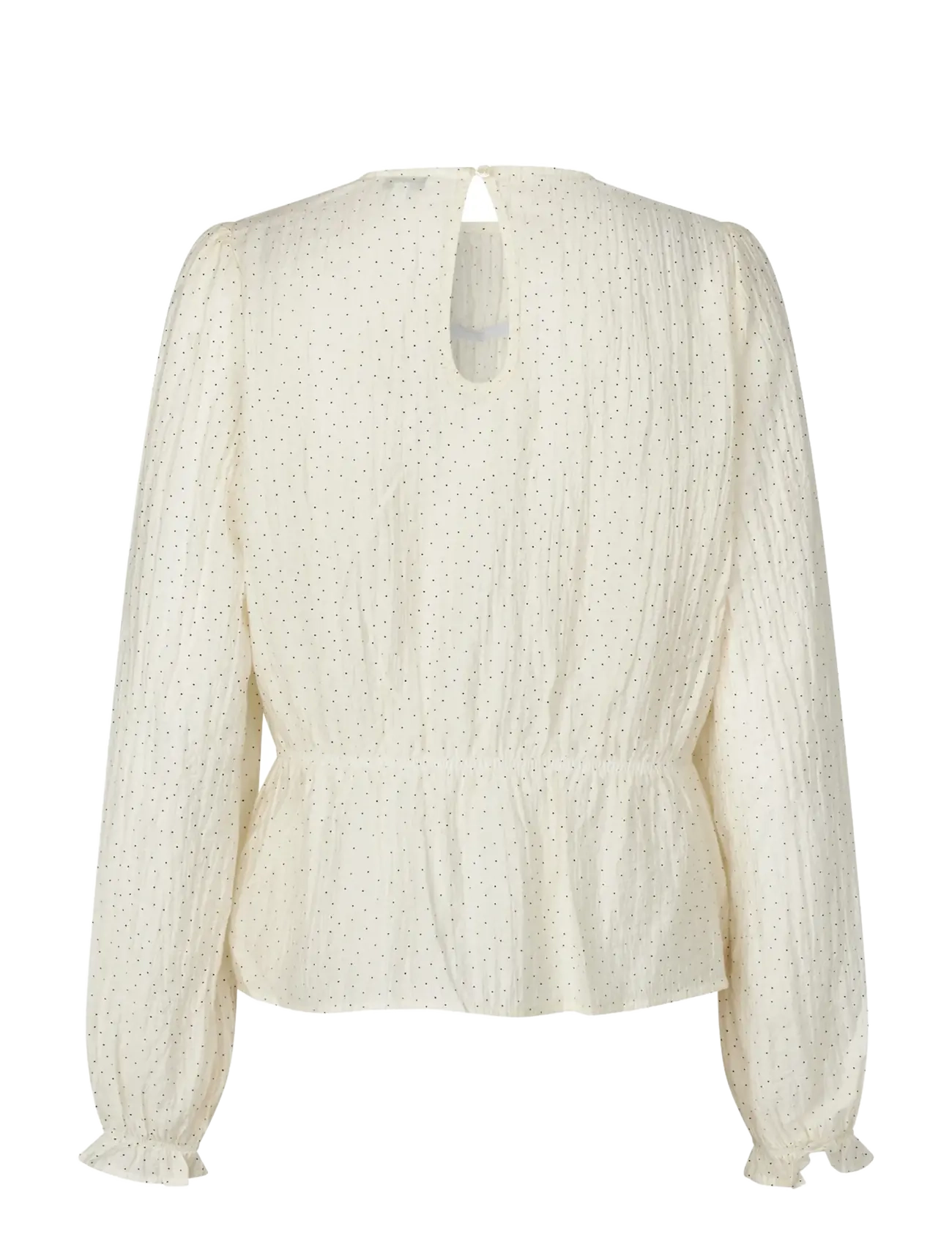 mbyM - Clarise-M - langärmlige blusen - sugar black dot - 2