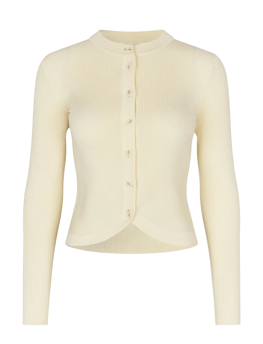 mbyM - Arietty-M - strickjacken - ivory yellow - 1