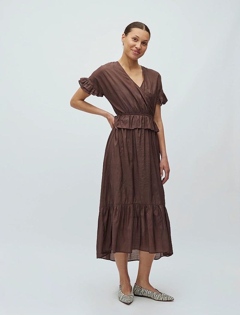 mbyM - Gunnvor-M - sommerkleider - chocolate brown - 0