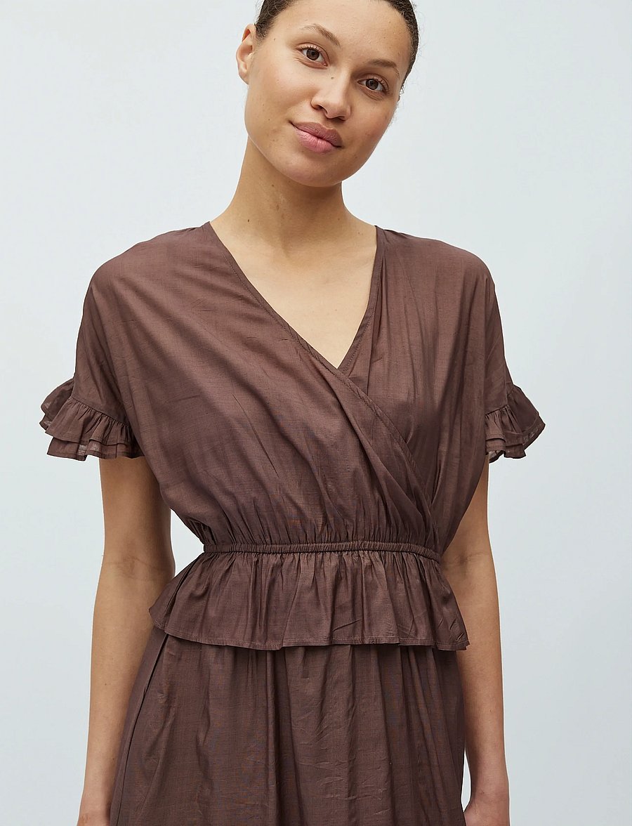 mbyM - Gunnvor-M - sommerkleider - chocolate brown - 4