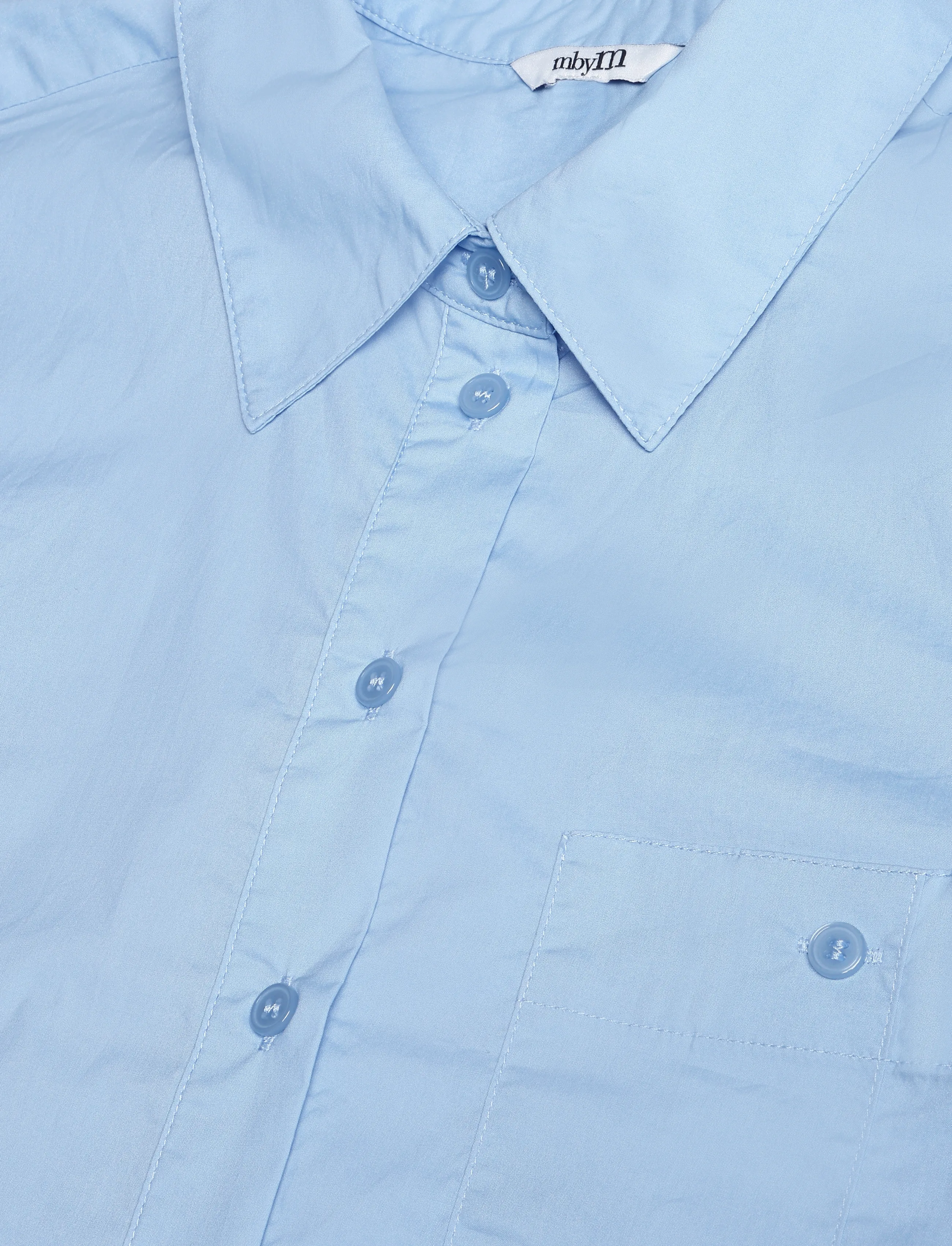mbyM - Aurore-M - langärmlige hemden - classic light blue - 2