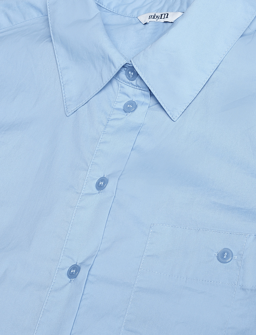 mbyM - Aurore-M - langärmlige hemden - classic light blue - 2
