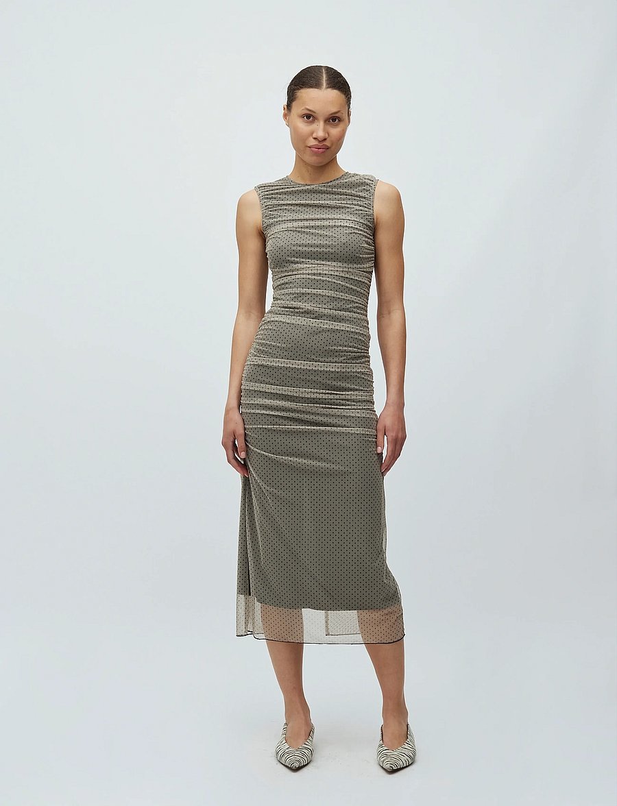 mbyM - Mackenzy-M - bodycon dresses - dotiella sugar black dot - 0