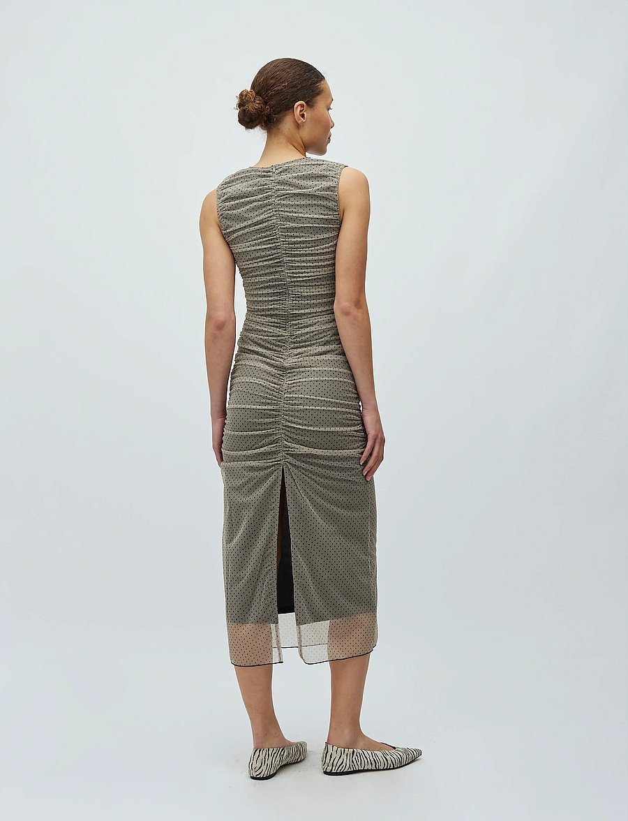 mbyM - Mackenzy-M - bodycon dresses - dotiella sugar black dot - 3
