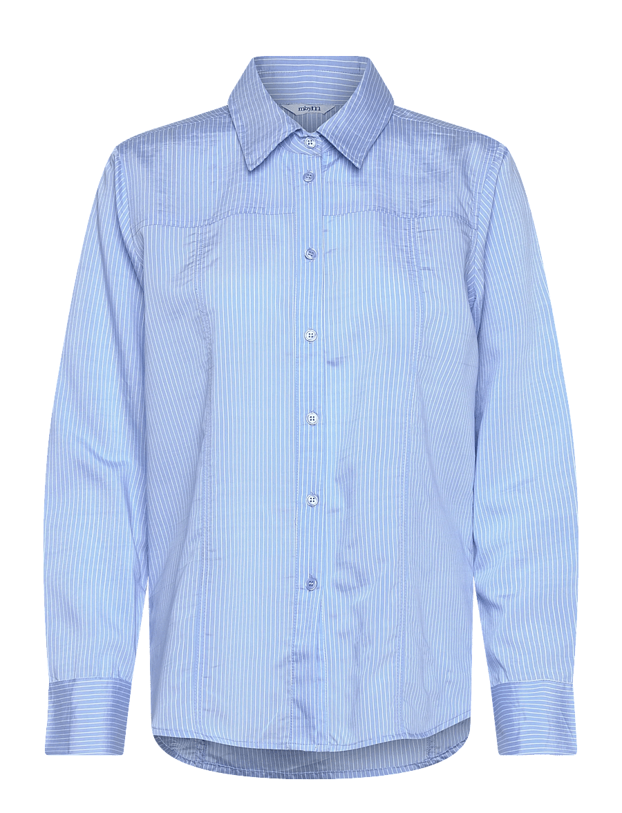 mbyM - Krestin-M - langärmlige hemden - classic blue stripe - 1