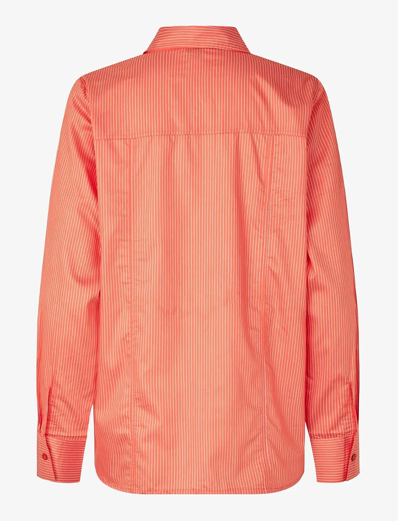 mbyM - Krestin-M - langærmede skjorter - emberglow sugar stripe - 2