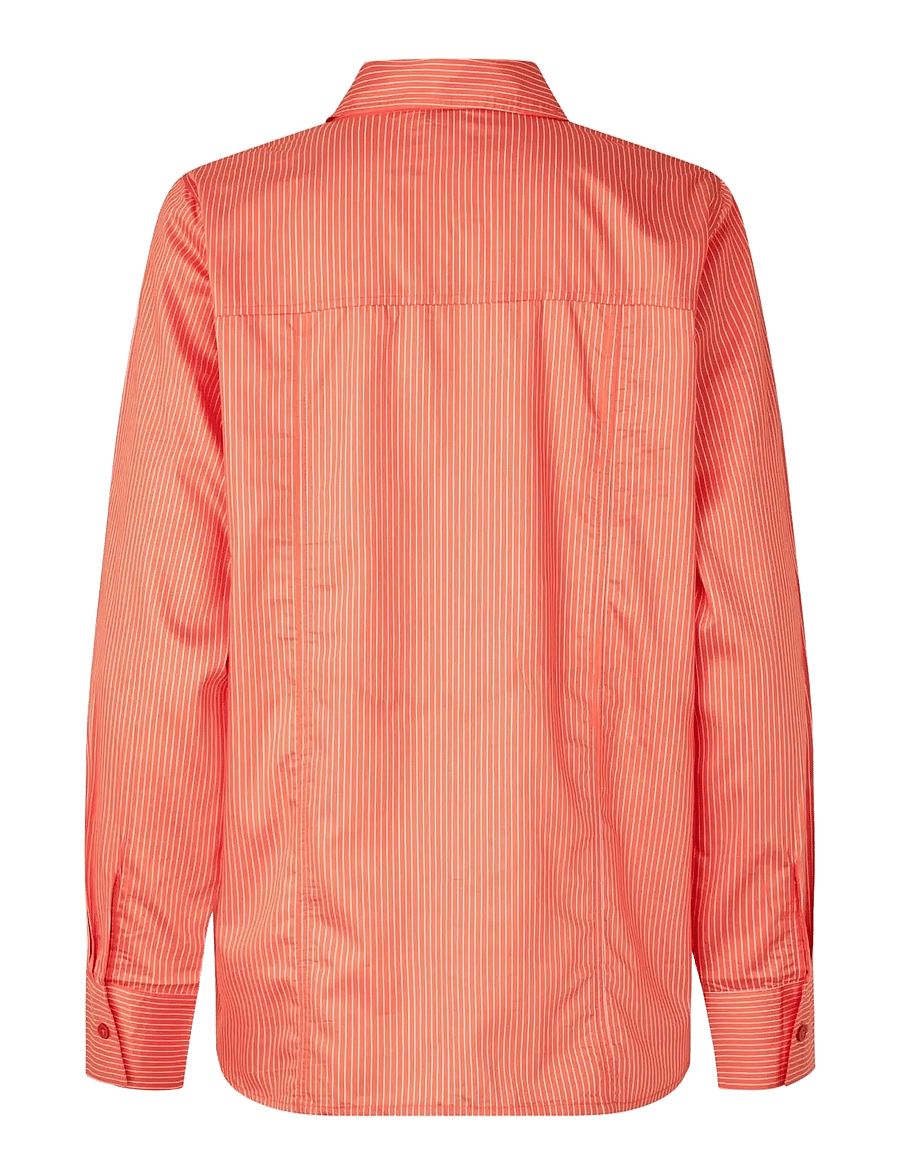 mbyM - Krestin-M - langærmede skjorter - emberglow sugar stripe - 2