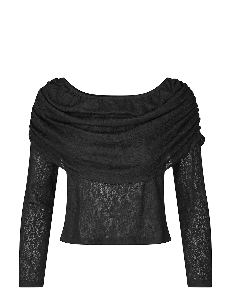 mbyM - Linza-M - langärmlige tops - black - 1