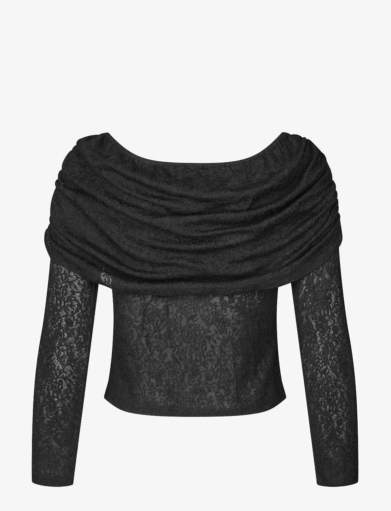 mbyM - Linza-M - long-sleeved tops - black - 2