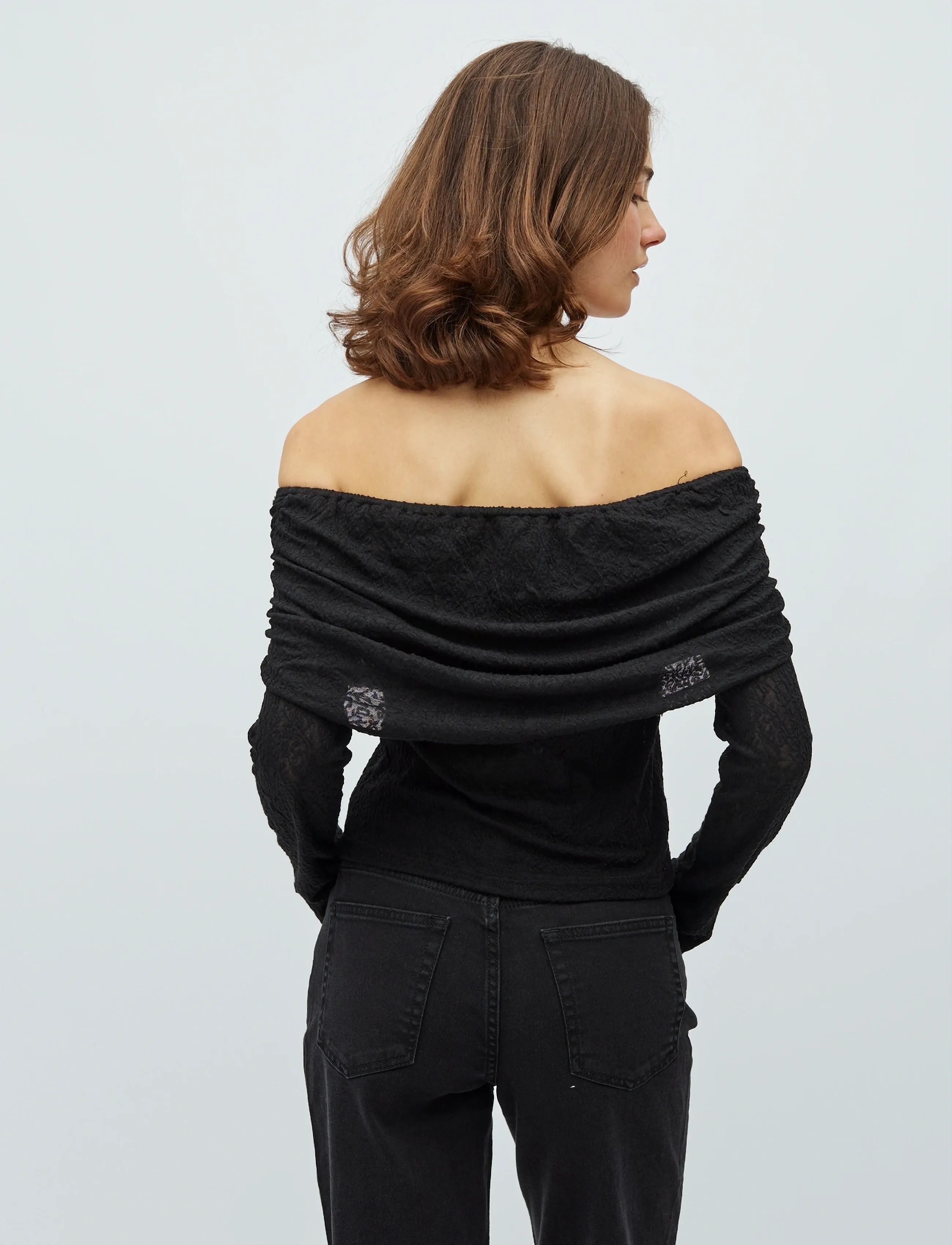 mbyM - Linza-M - langærmede toppe - black - 4