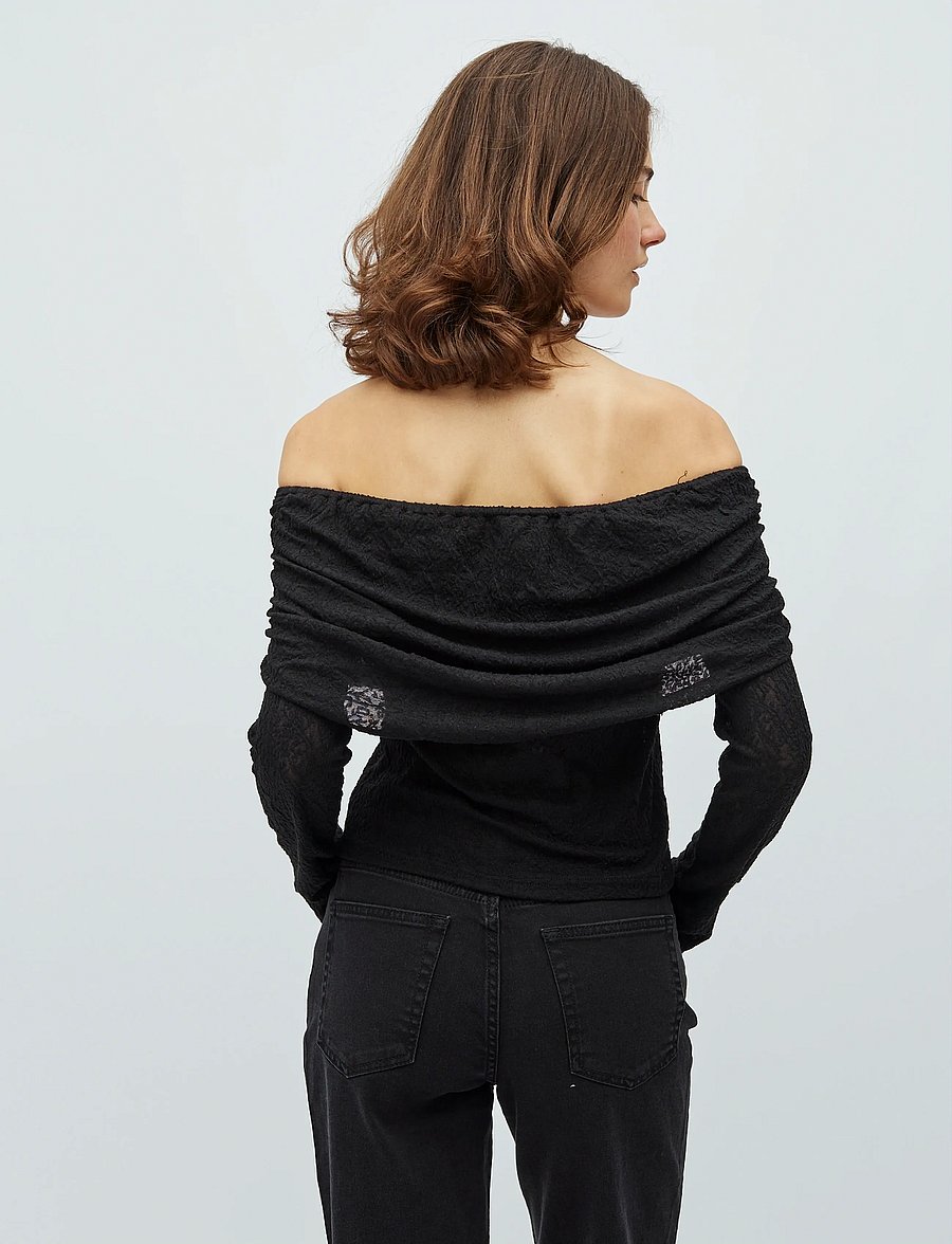 mbyM - Linza-M - langärmlige tops - black - 4
