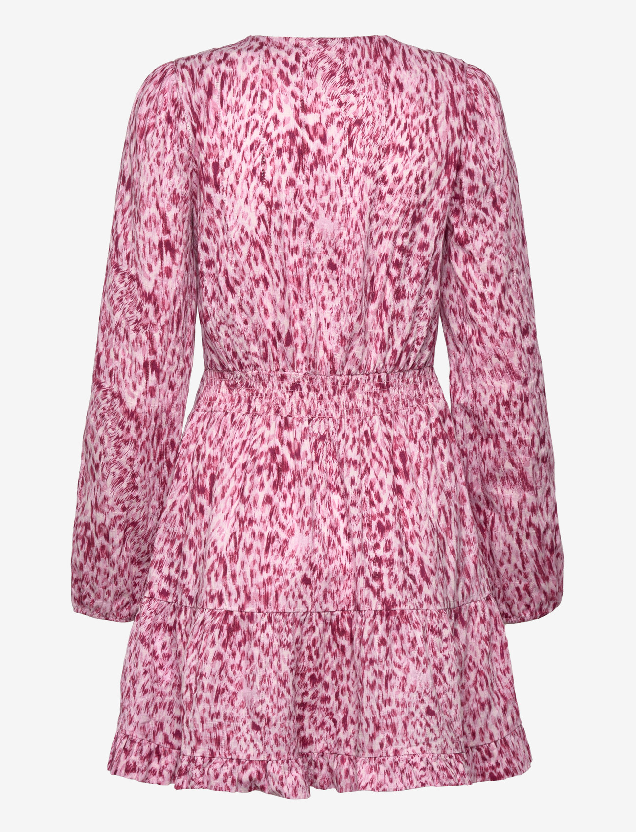 mbyM - Shinya LS-M - korte kjoler - lynx print pink - 2