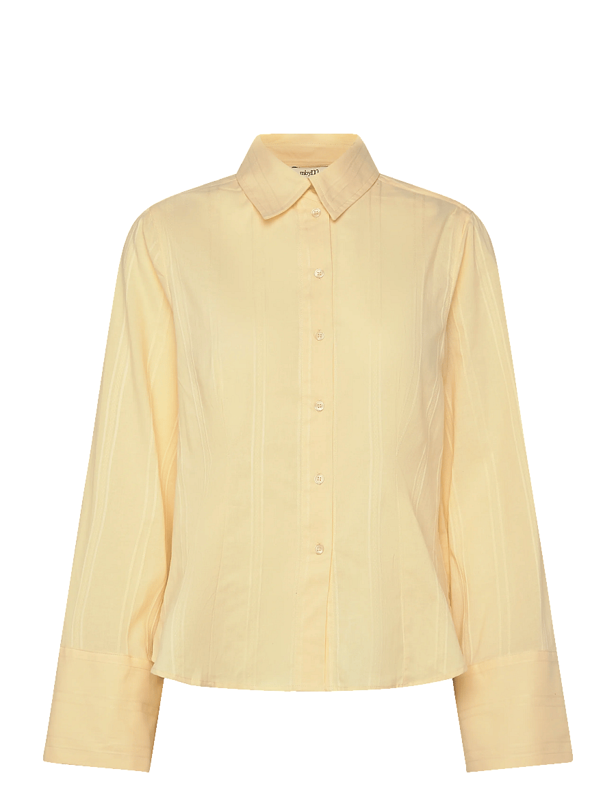 mbyM - Aulori-M - långärmade skjortor - summer yellow - 1