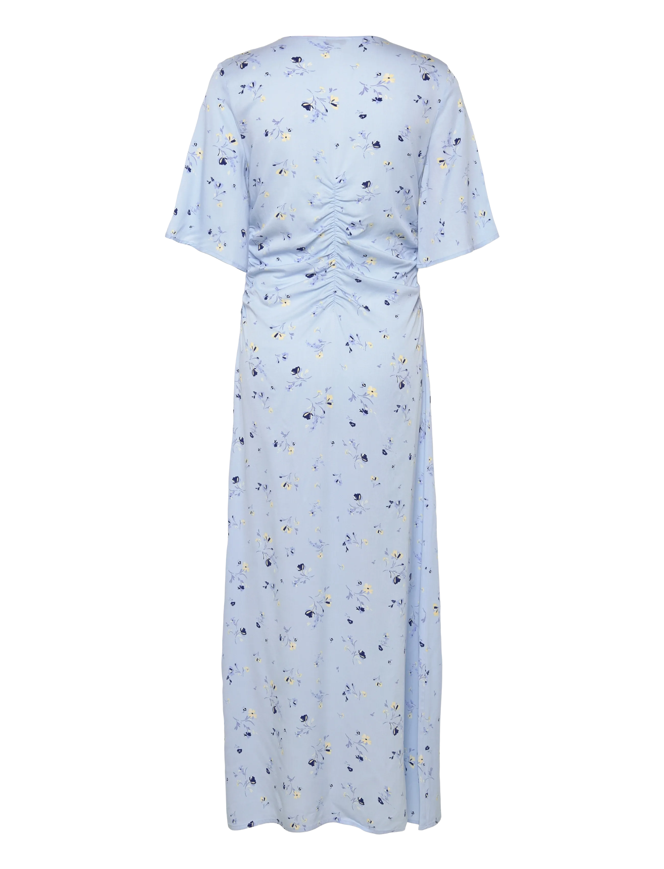mbyM - Ineya-M - maxi-jurken - lupir print blue - 2