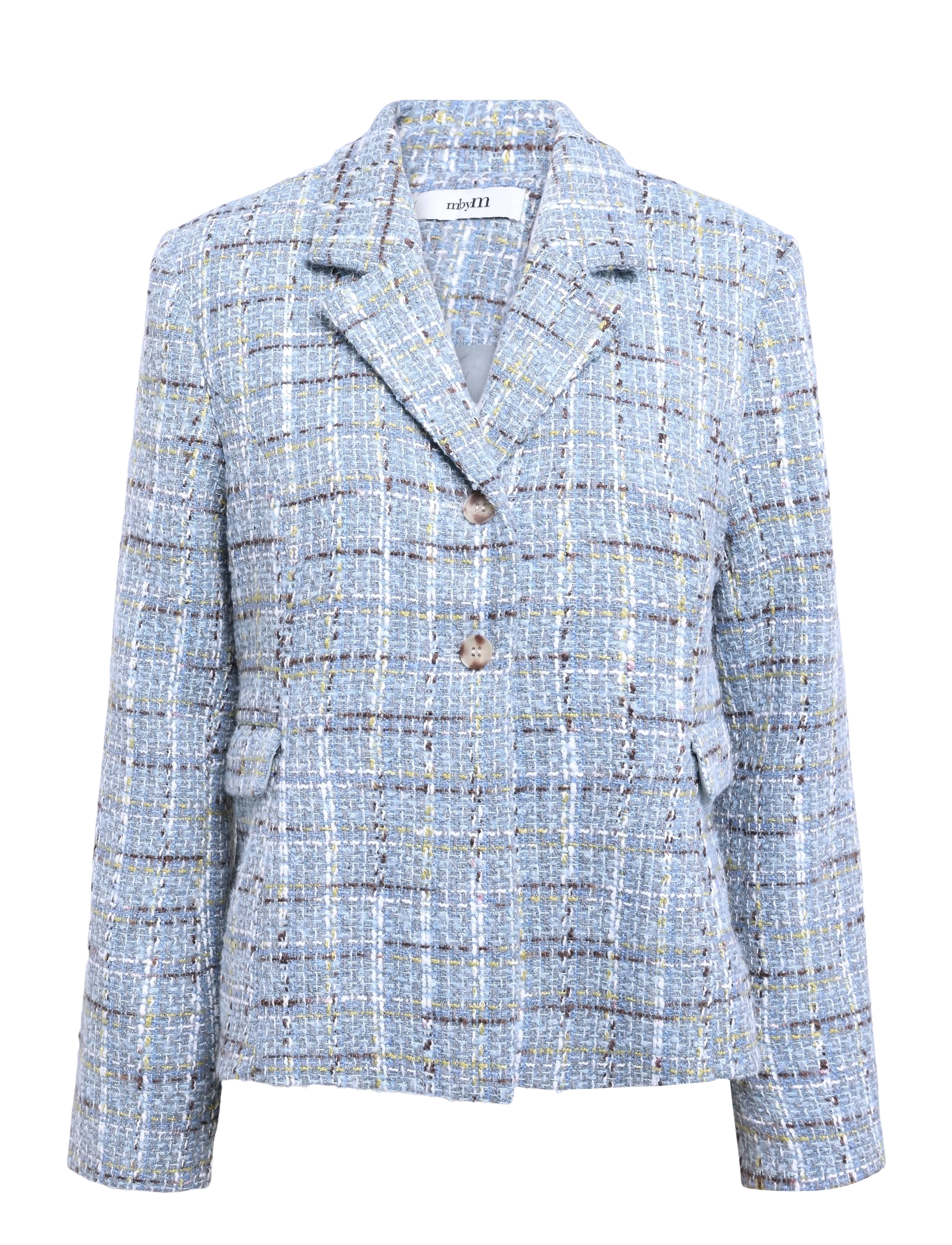 MBYM Ivianno-M - Transitional Layering - BLUE TWEED / blue