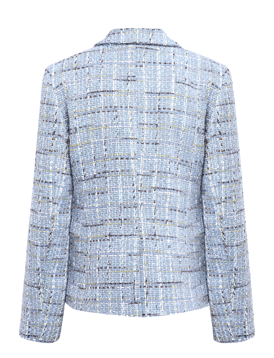 MBYM - Ivianno-M - boucles - blue tweed - 1