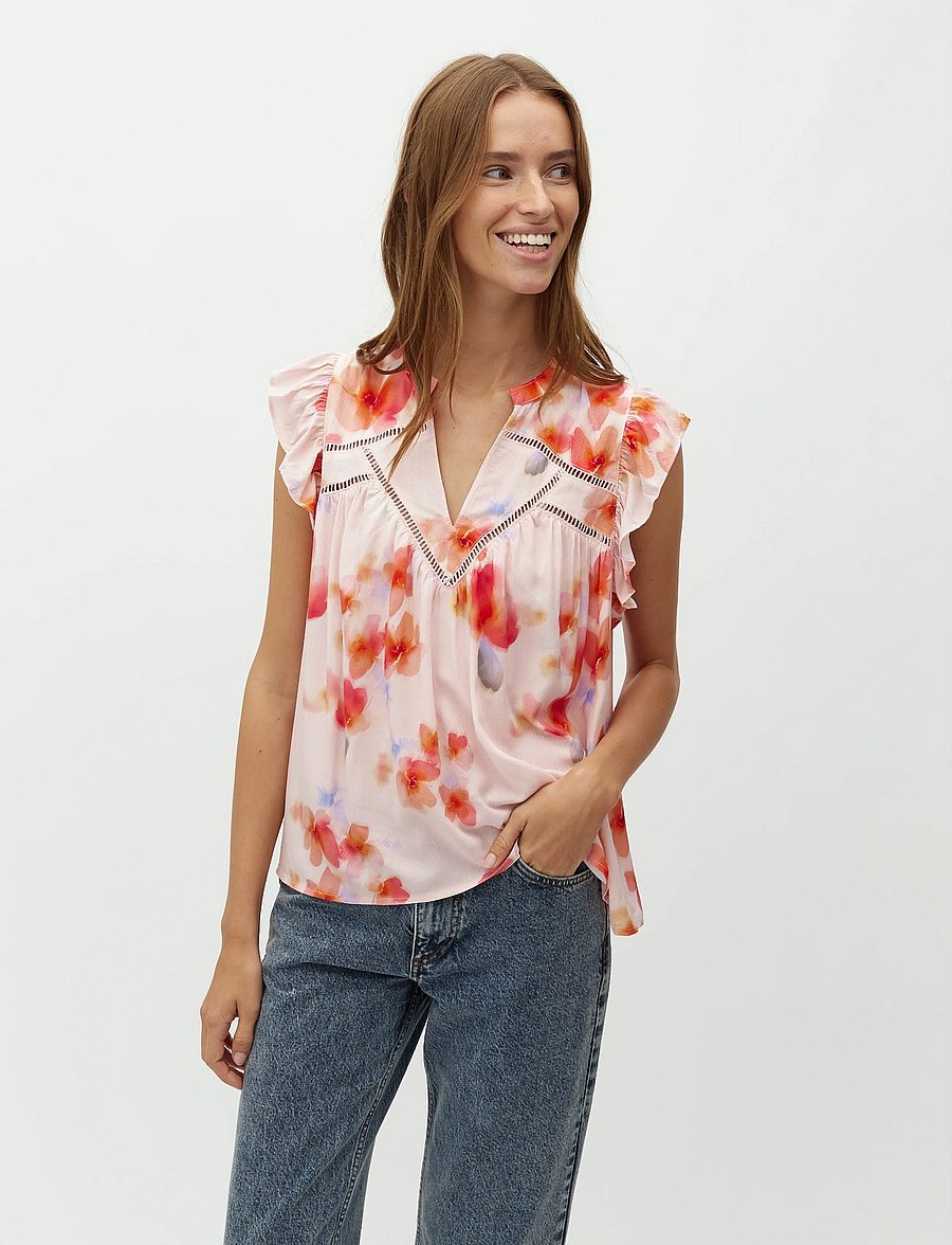mbyM - Mirava-M - short-sleeved shirts - walia print - 3