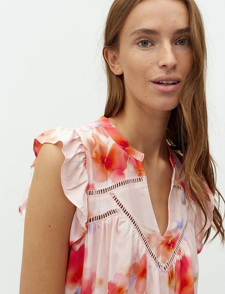 mbyM - Mirava-M - short-sleeved shirts - walia print - 4