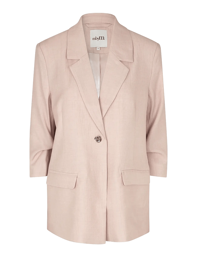 mbyM - Dravina-M - enkeltradede blazere - rose red light melange - 1