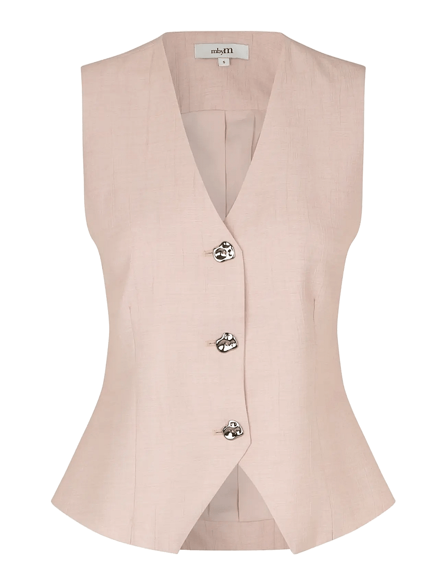 mbyM - Arlise-M - uzvalka vestes - rose red light melange - 1