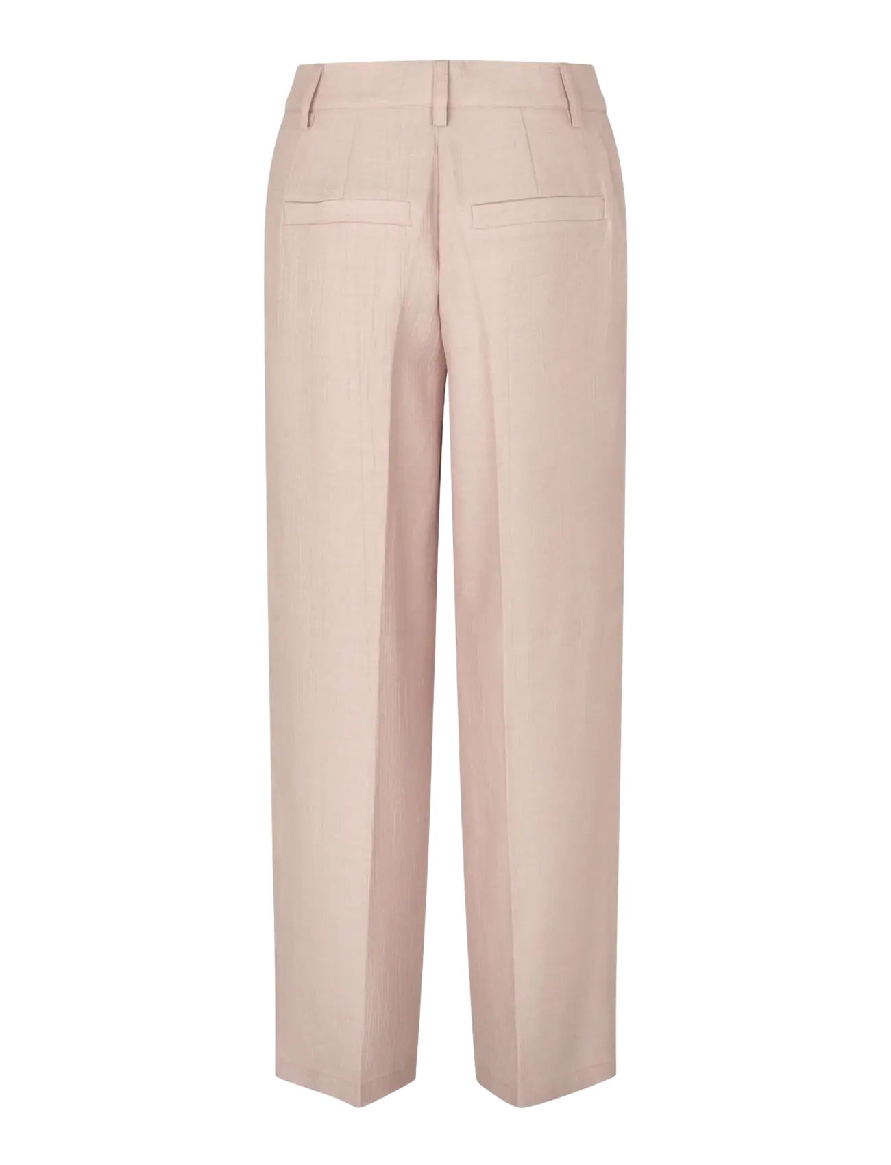 mbyM - Dagnise-M - tailored trousers - rose red light melange - 2