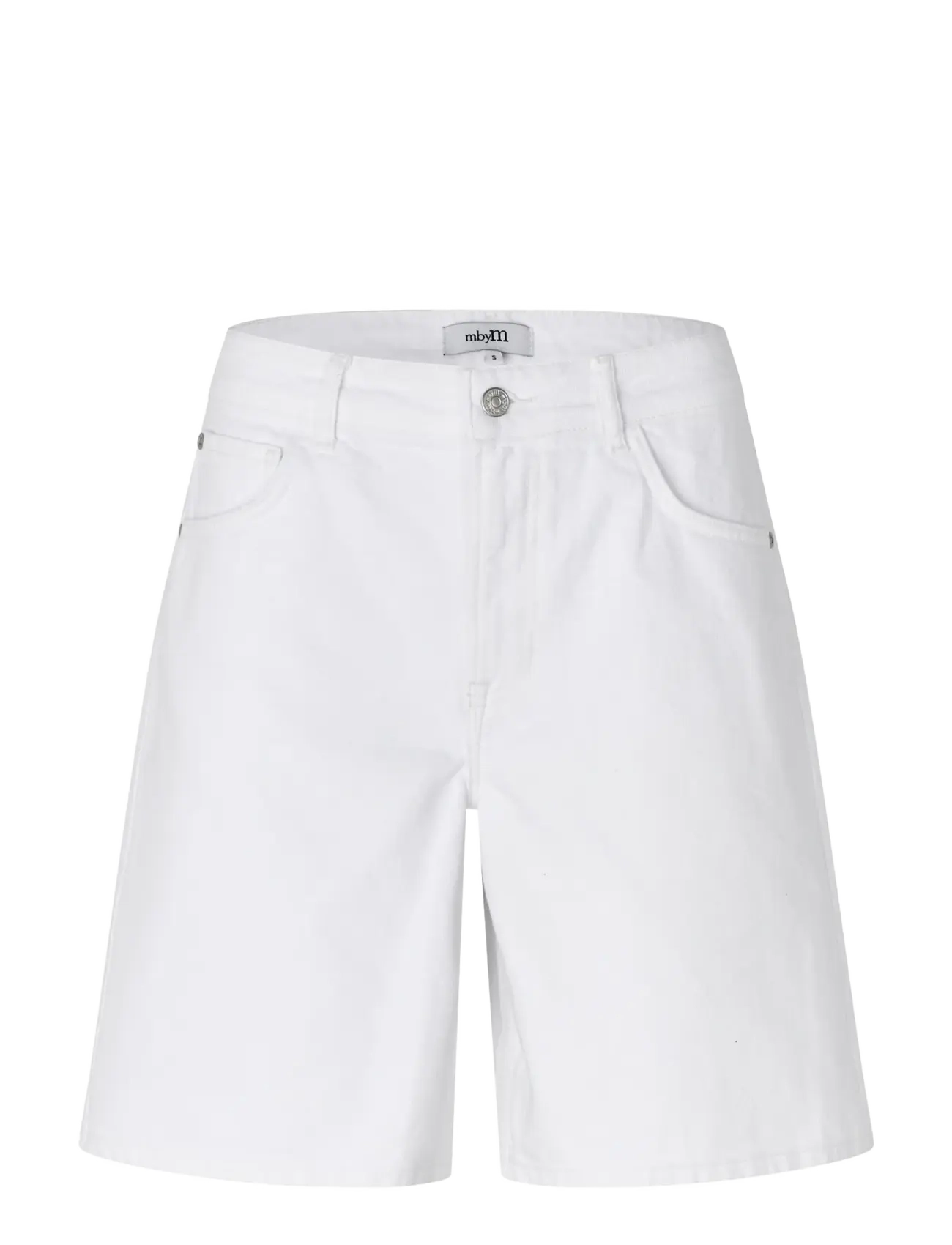 mbyM Talina-M - Džinsa šorti - WHITE / white