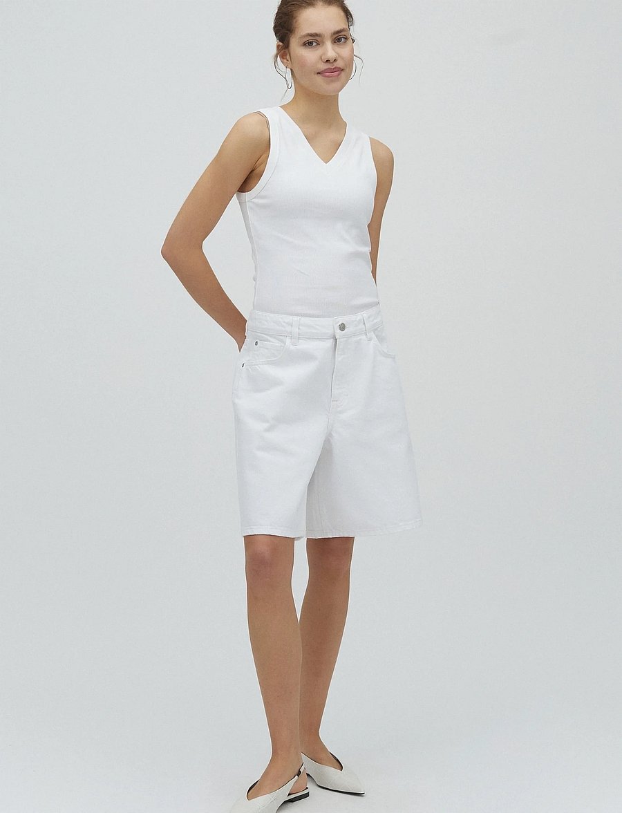 mbyM - Talina-M - casual shorts - white - 0
