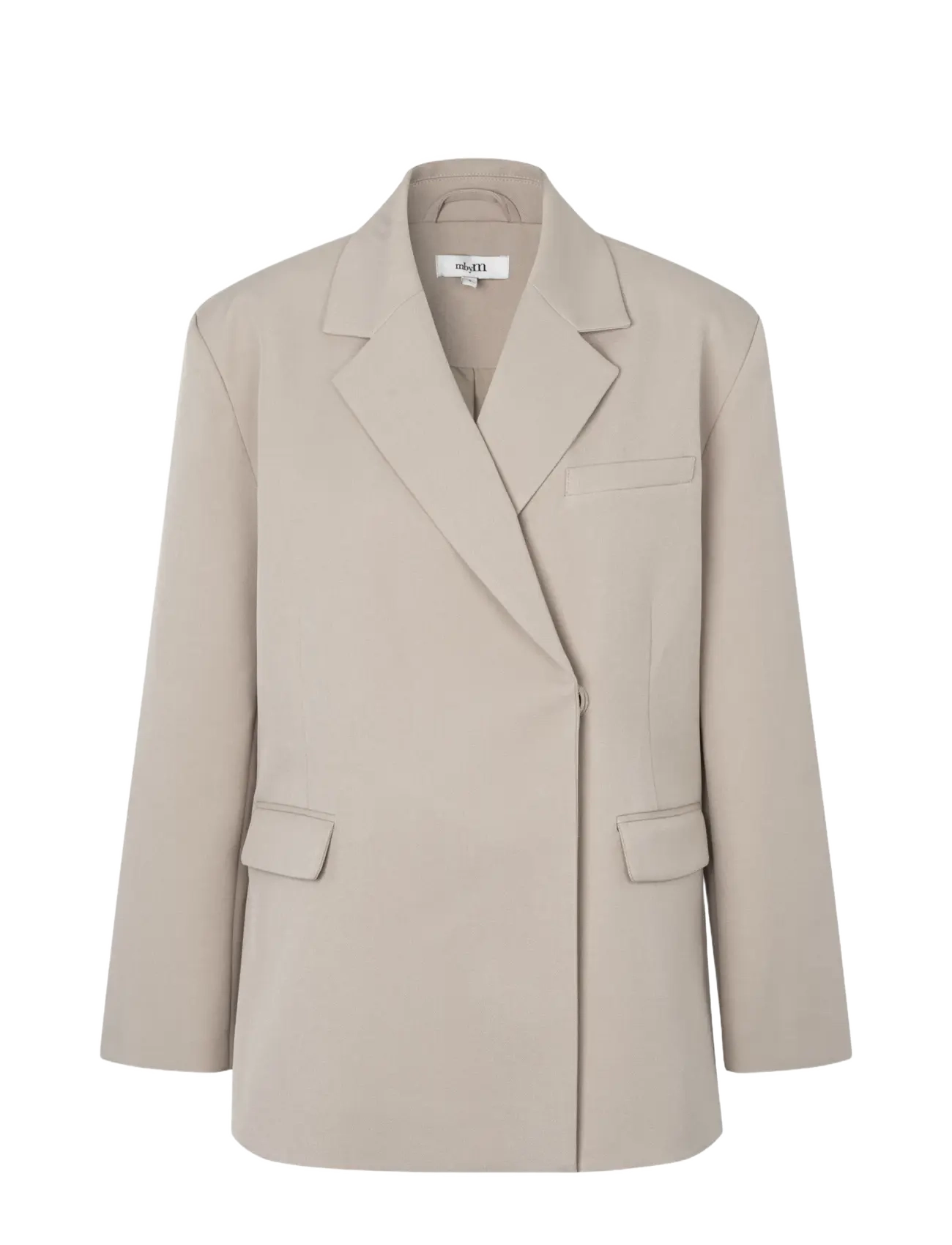 MBYM - Amariella-M - einreihige blazer - light sand melange - 1