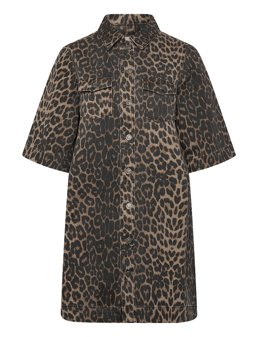 mbyM - Mira-M - skjortekjoler - leopard mist - 1