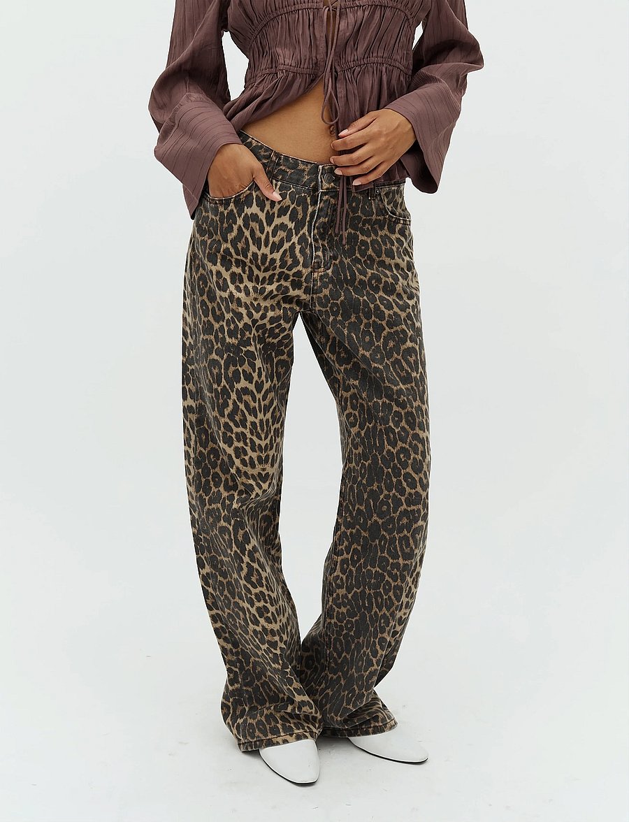 MBYM - Cadian-M - vida jeans - leopard mist - 3