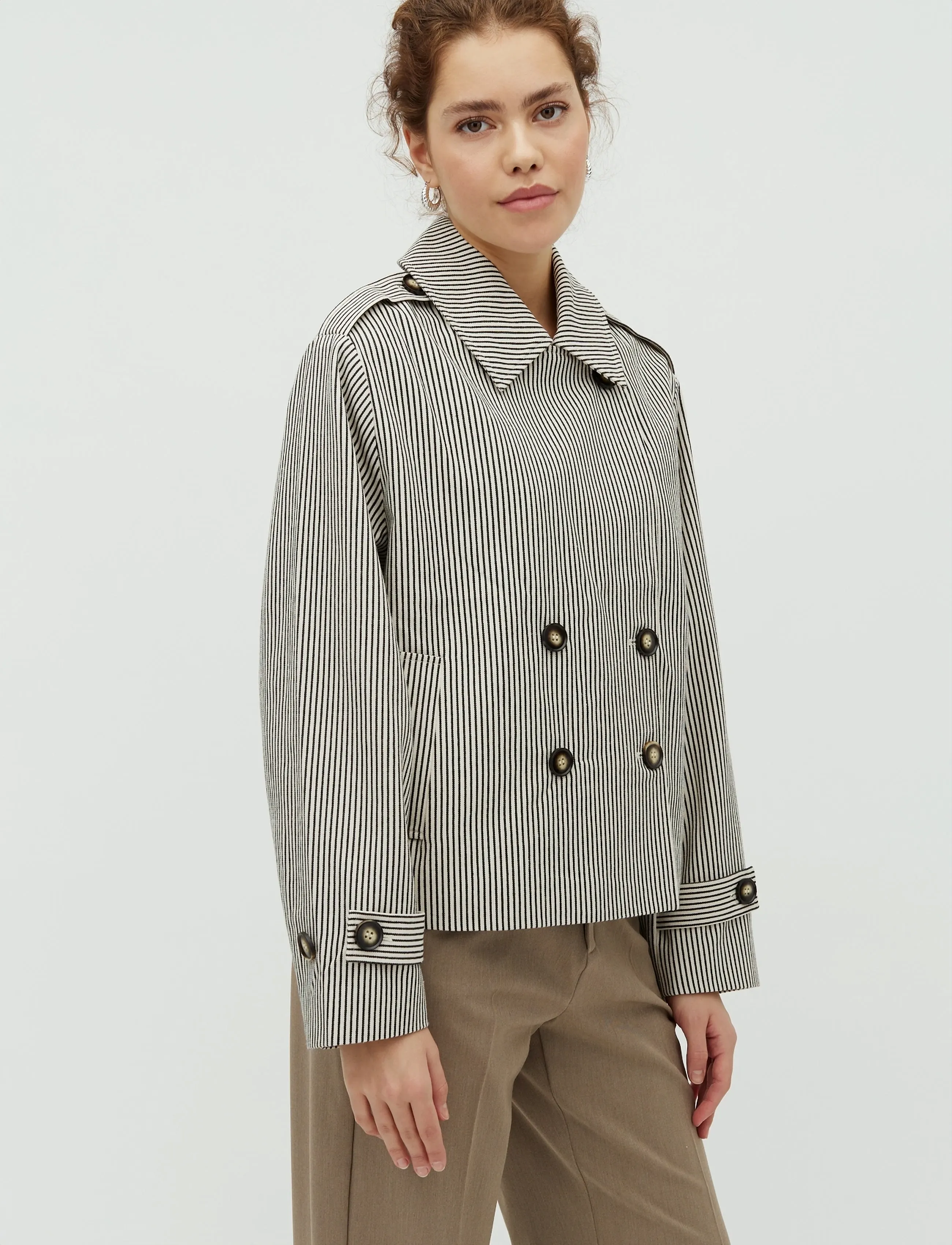 mbyM Becker-M, L, Coats, Mehrfarbig/gemustert - Trench Frauen