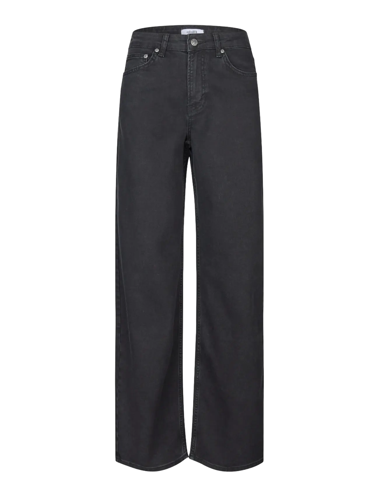 mbyM Tamilla-M, S, Jeans, Schwarz - Wide, Frauen