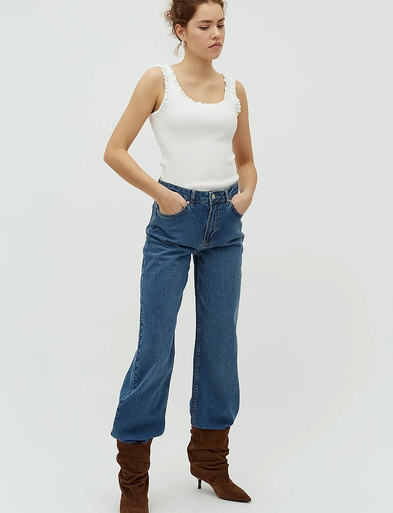 mbyM - Tamilla-M - brede jeans - vintage light blue - 0