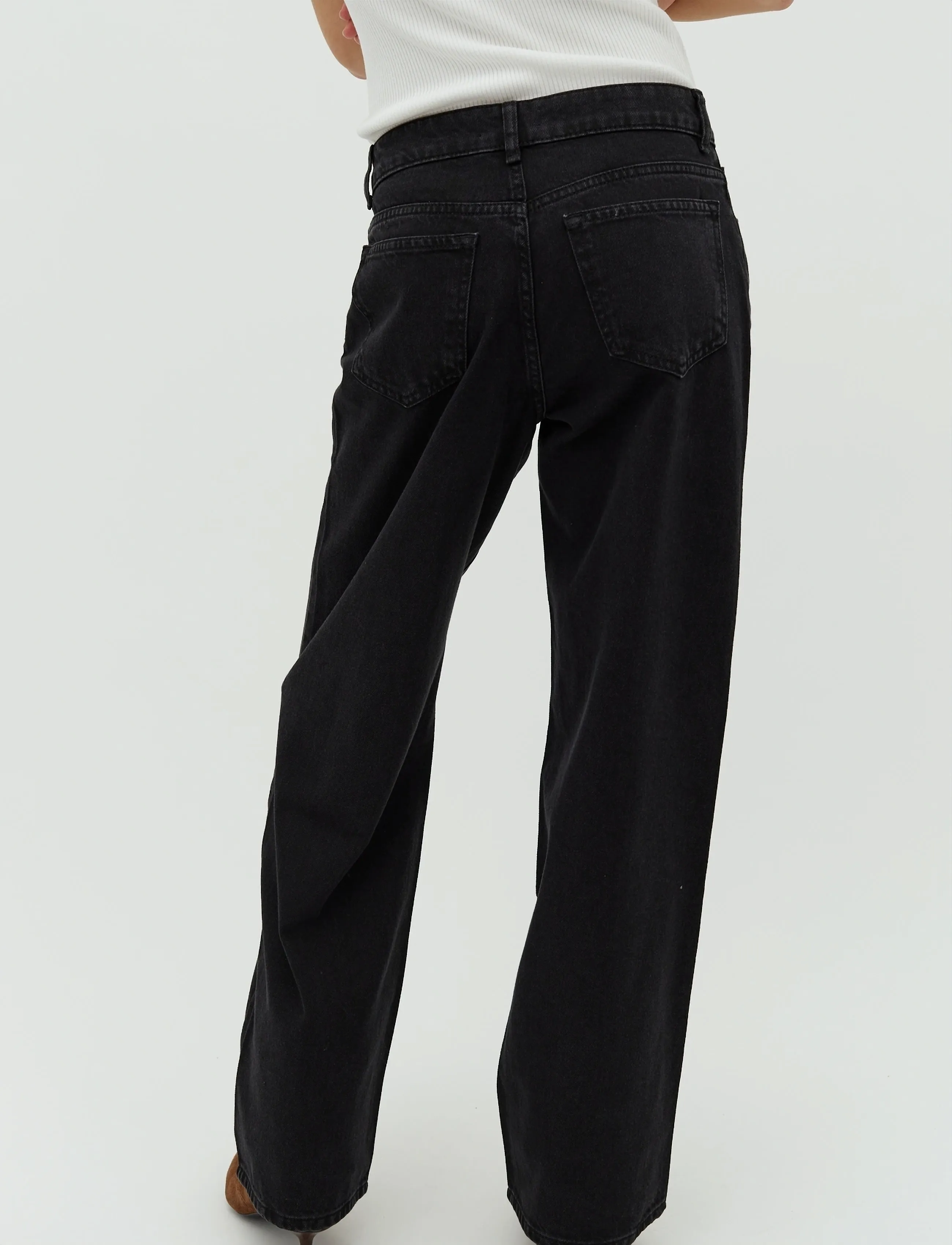 mbyM - Cadian-M - hosen mit weitem bein - rebel black - 4