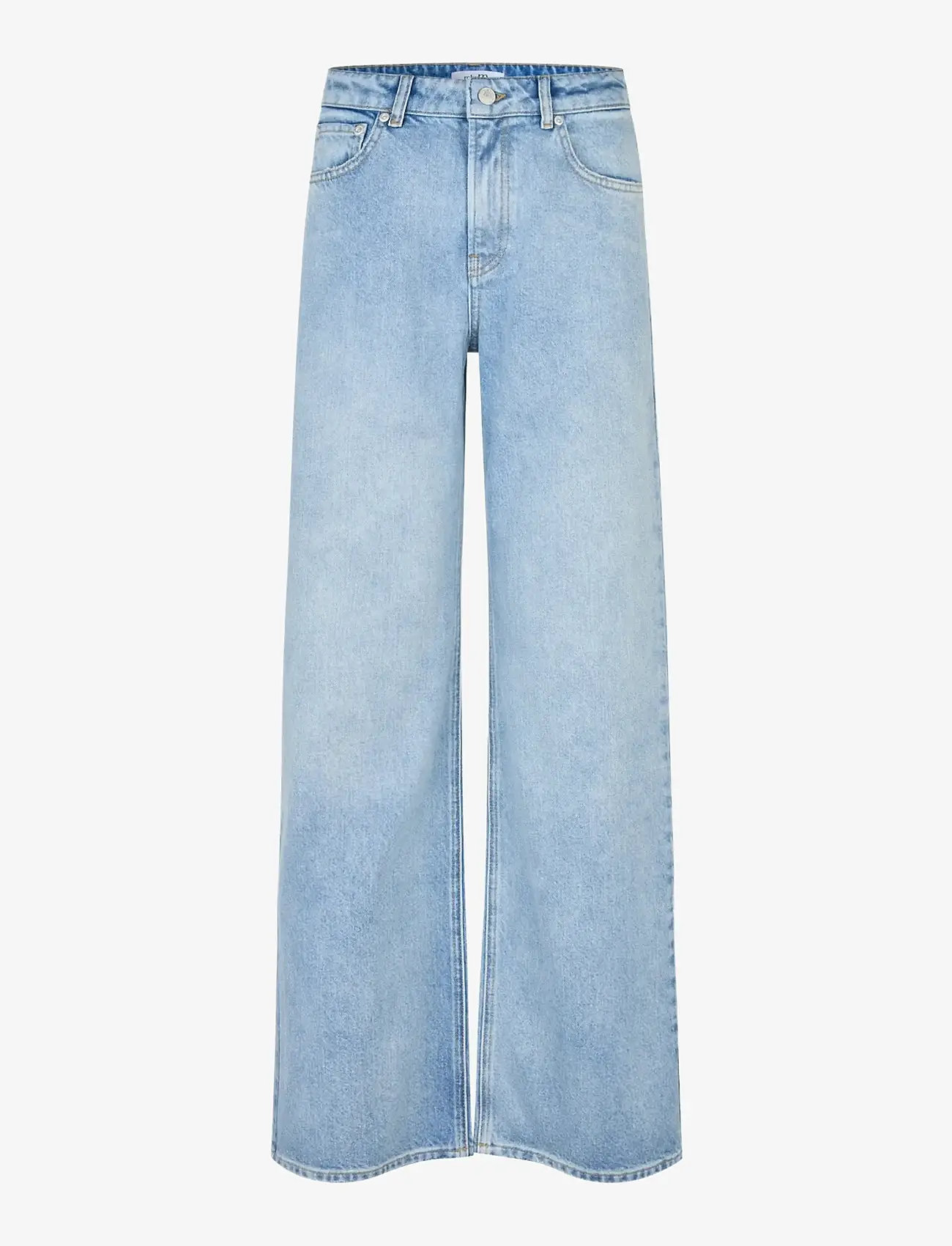 mbyM - Amarillo-M - brede jeans - light blue brushing - 1