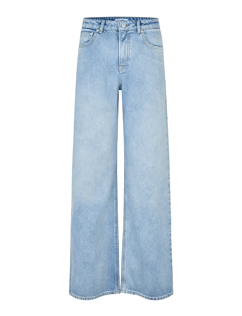 mbyM - Amarillo-M - hosen mit weitem bein - light blue brushing - 1