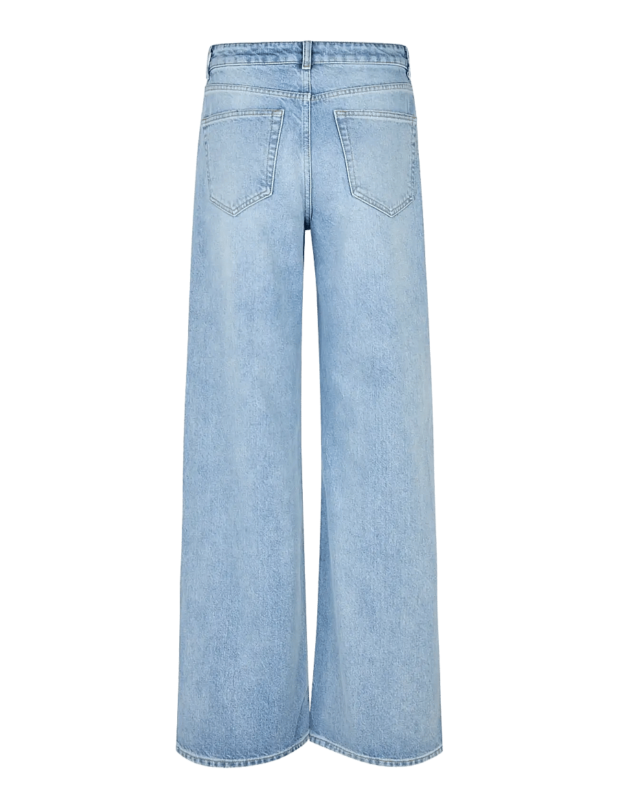 mbyM - Amarillo-M - hosen mit weitem bein - light blue brushing - 2