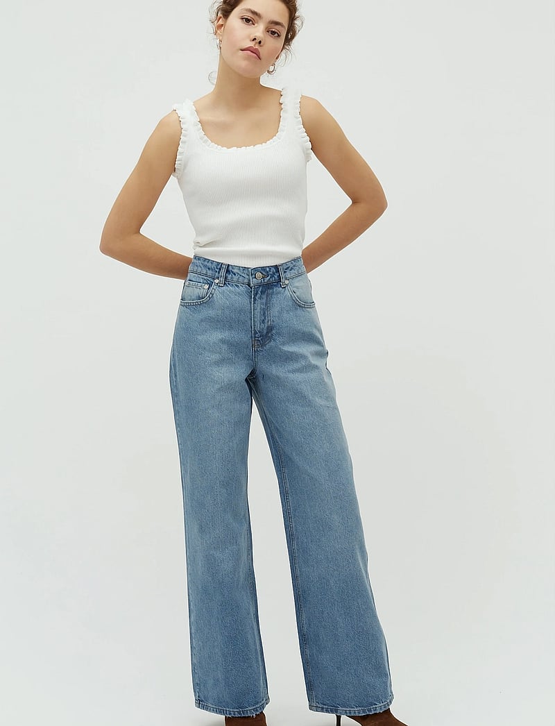 mbyM - Amarillo-M - hosen mit weitem bein - light blue brushing - 0