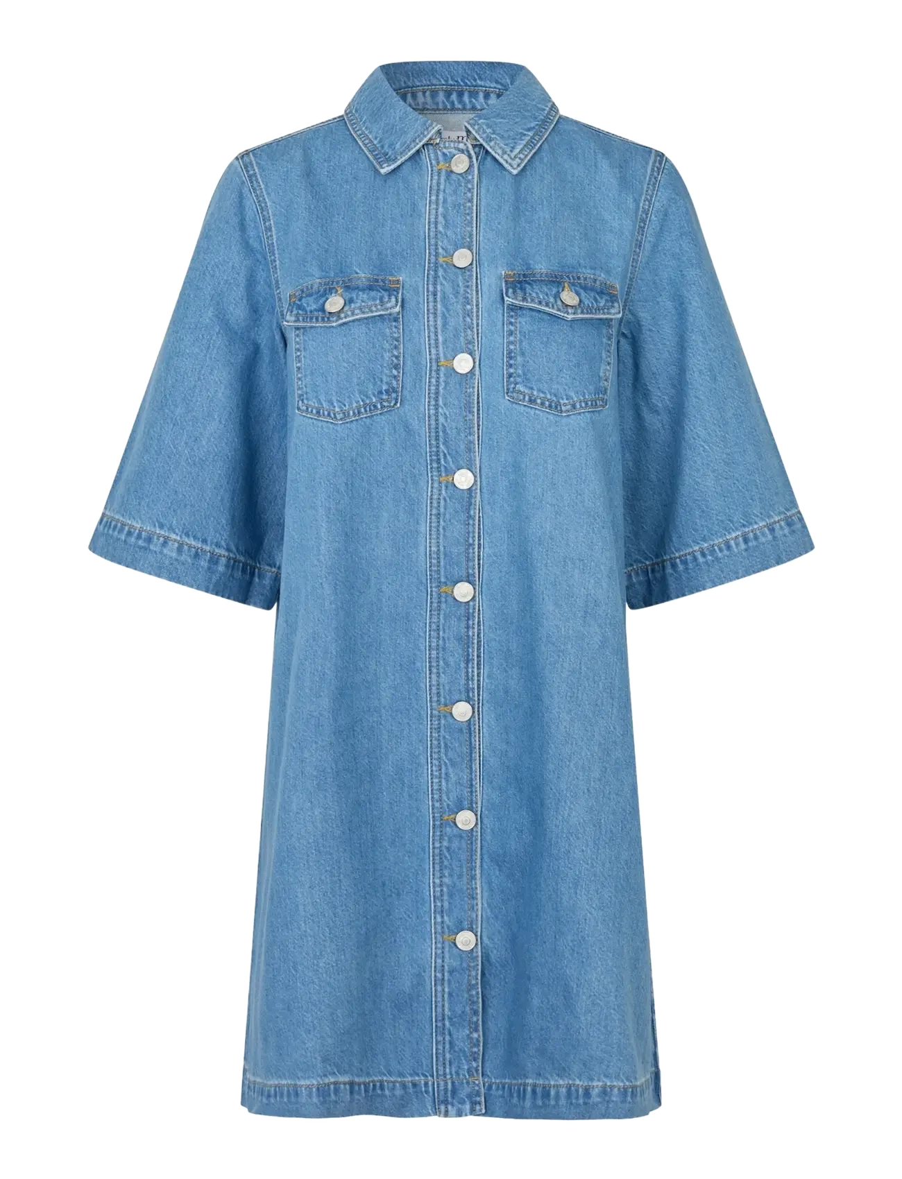 mbyM Mira-M - Skjortekjoler - MID VINTAGE BLUE / blue