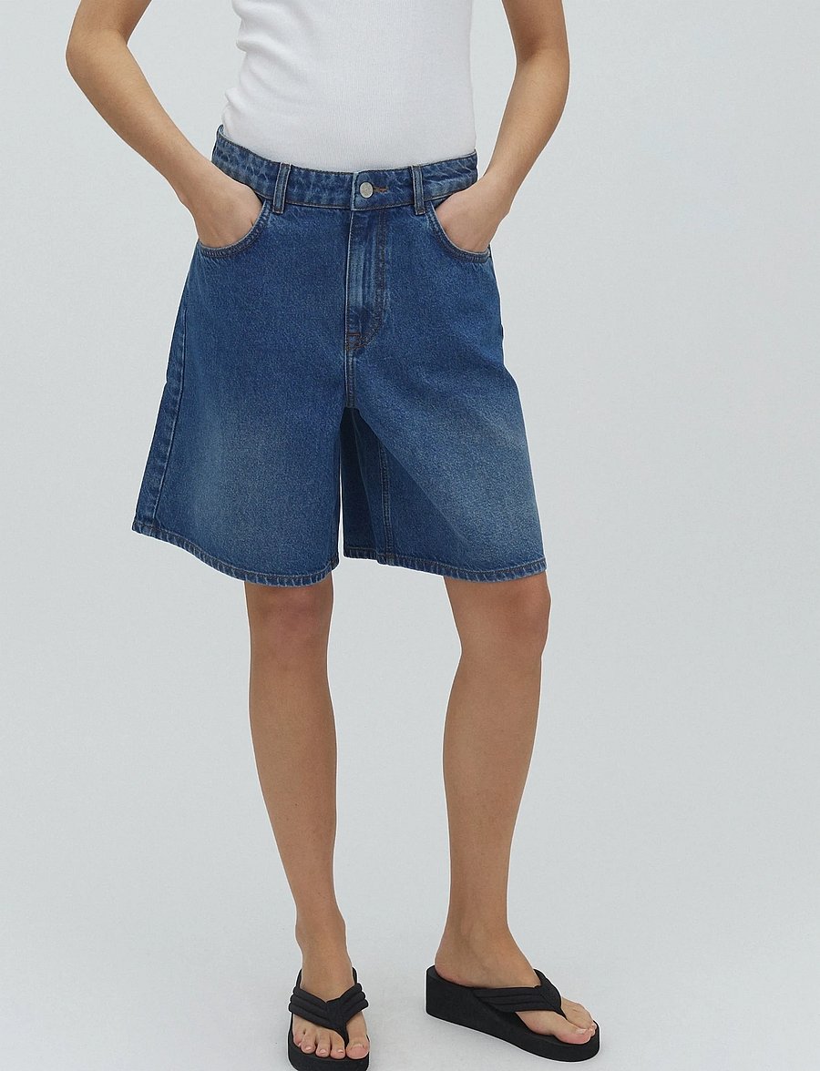 mbyM - Talina-M - jeansshorts - vintage blue wash - 3