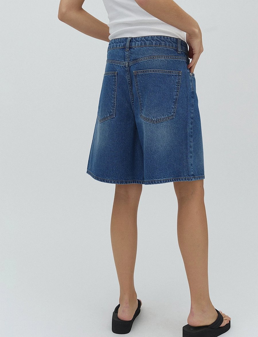 mbyM - Talina-M - jeansshorts - vintage blue wash - 4