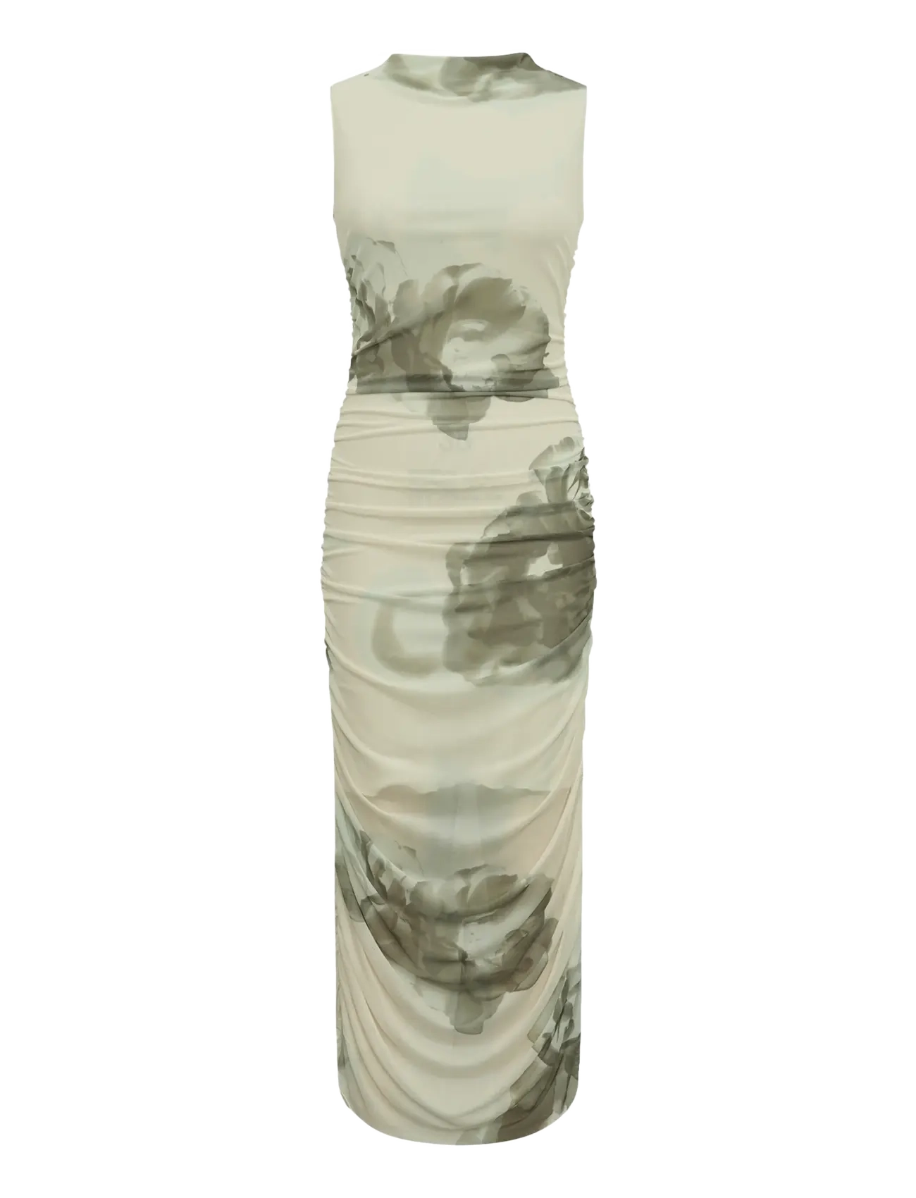 mbyM Esthe-M - Maxi kjoler - FLORELLA PRINT / khaki/green