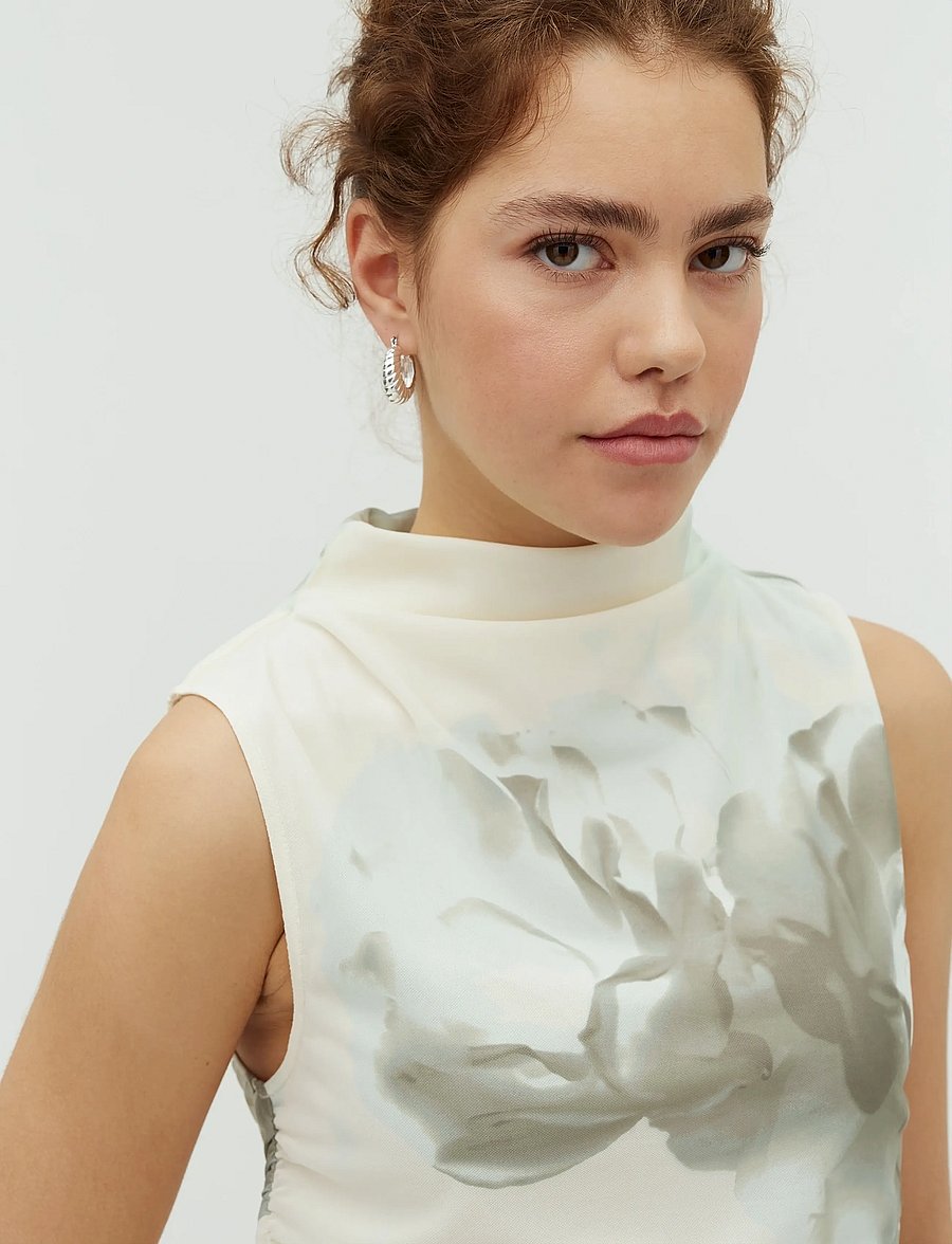 mbyM - Marceline-M - linnen - florella print - 3